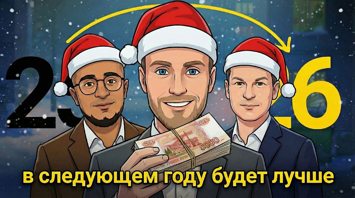 Важные обсуждения о финансах: новогодний эпизод подкаста «Деньги за столом»