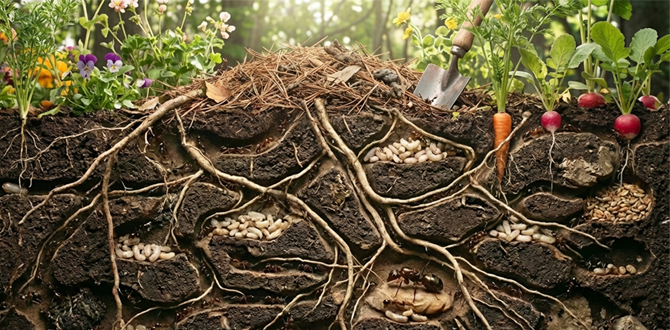 Муравьи под землёй: друзья или враги вашего урожая?