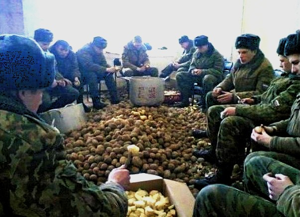 Запретный деликатес: как солдаты армии изнывают по жареной картошке