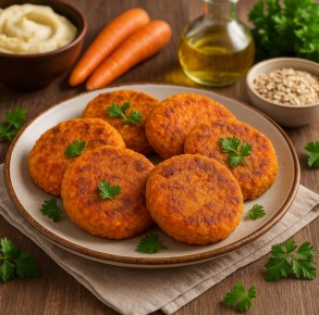 Ароматные морковные котлеты с овсянкой: легкий и полезный рецепт