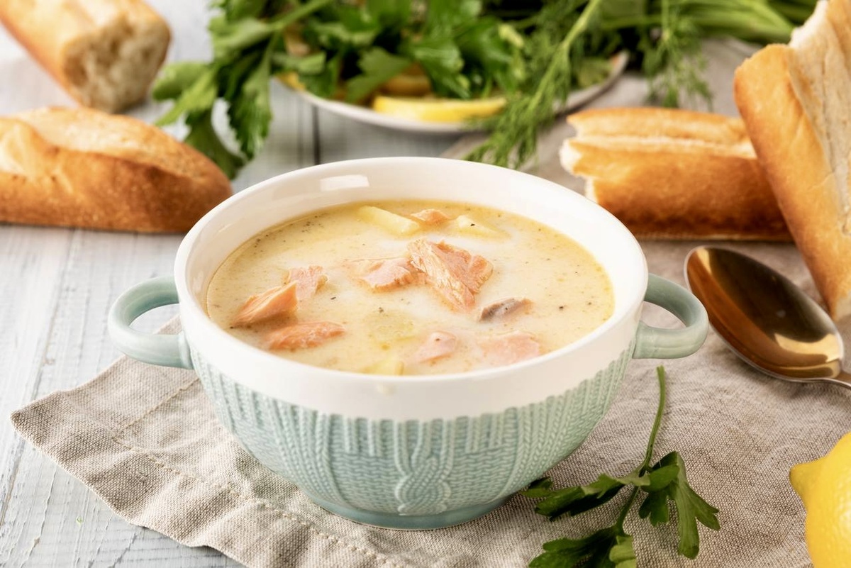 Уютный финский сливочный суп, который согреет в холодную погоду