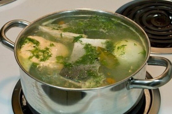 Приготовление ухи по рыбачьи