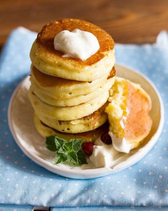 Как приготовить идеальные оладьи на завтрак