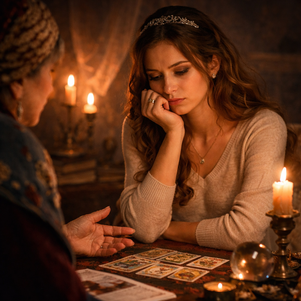 Как предсказание гадалки повлияло на решение о свадьбе