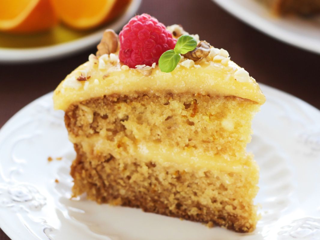 Пышный торт без масла и яиц: просто следуйте рецепту с апельсинами