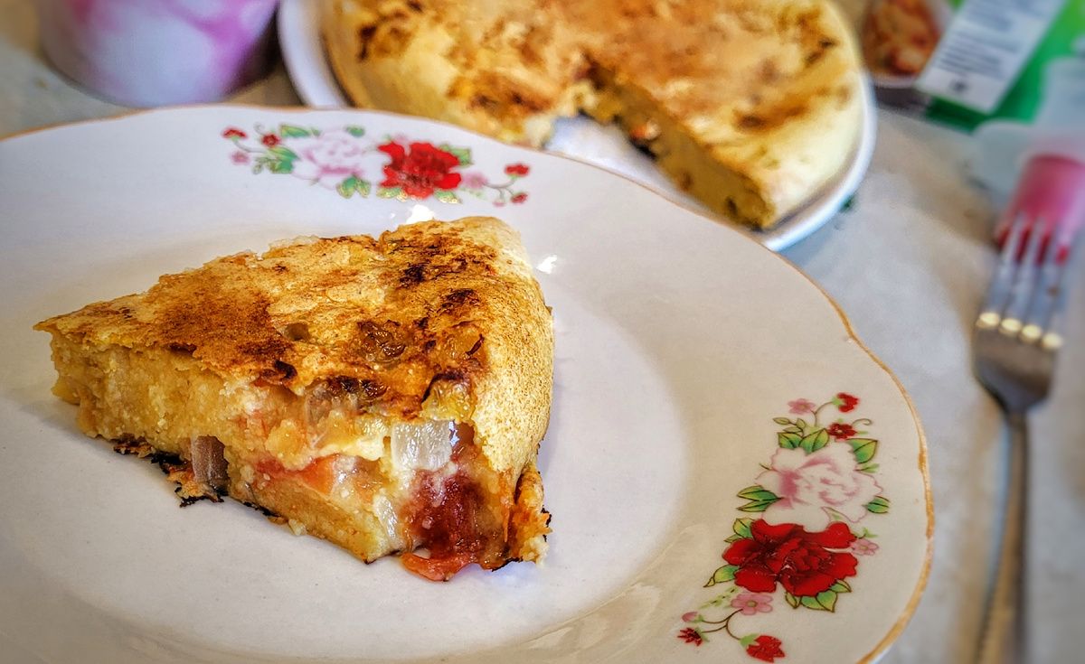 Вкусный веганский нутовый омлет: просто и быстро