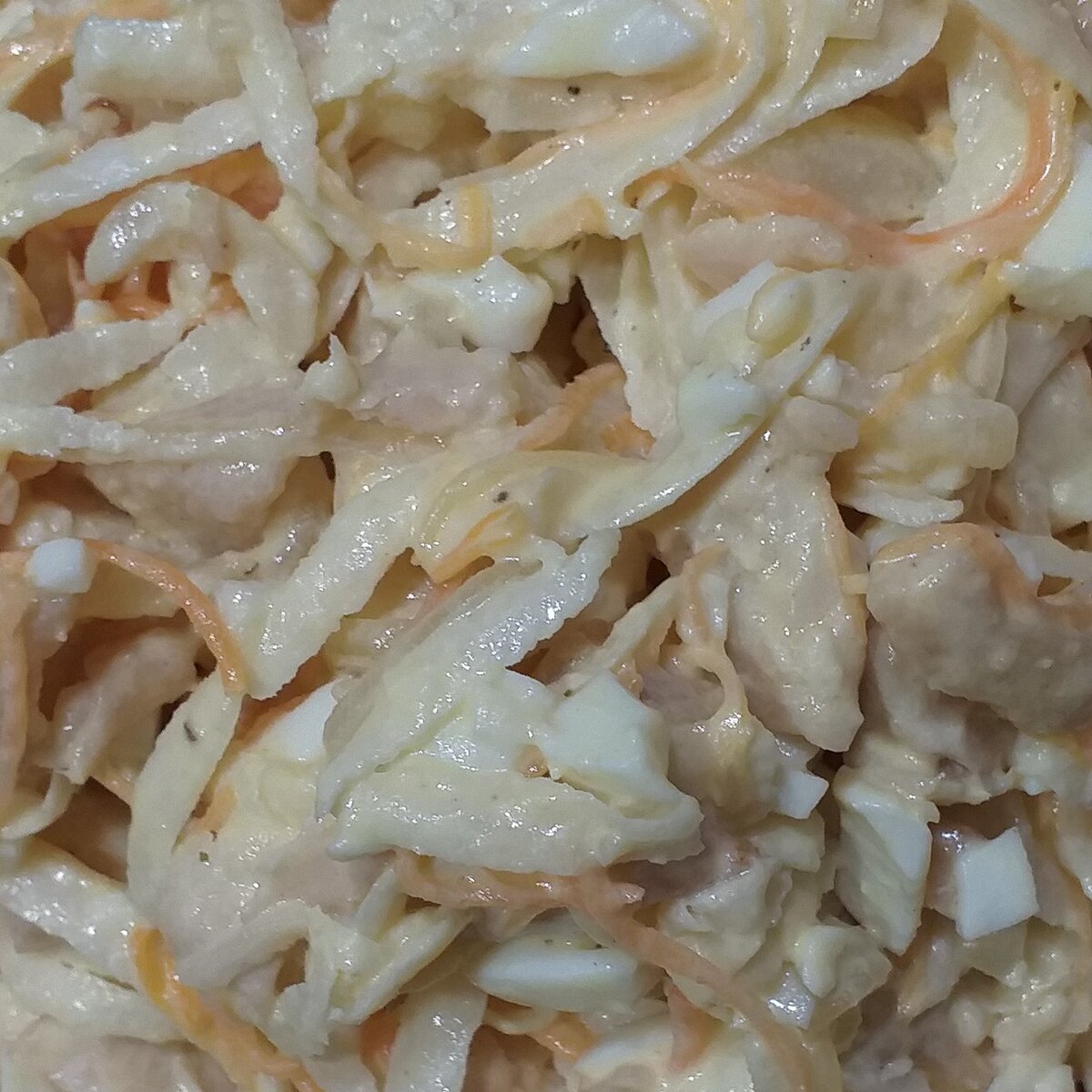 Салат «Клязьма» с чёрной редькой и мясом