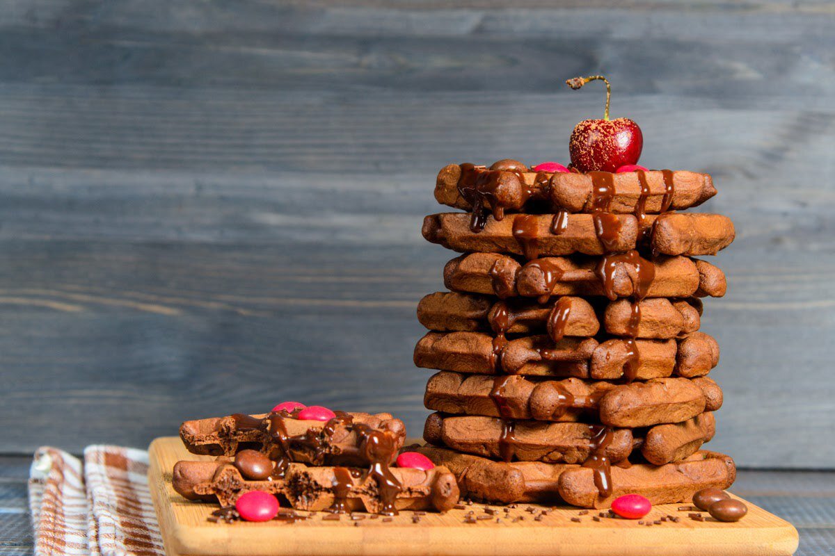 Совершенные вафли: Легкий рецепт для яркого завтрака