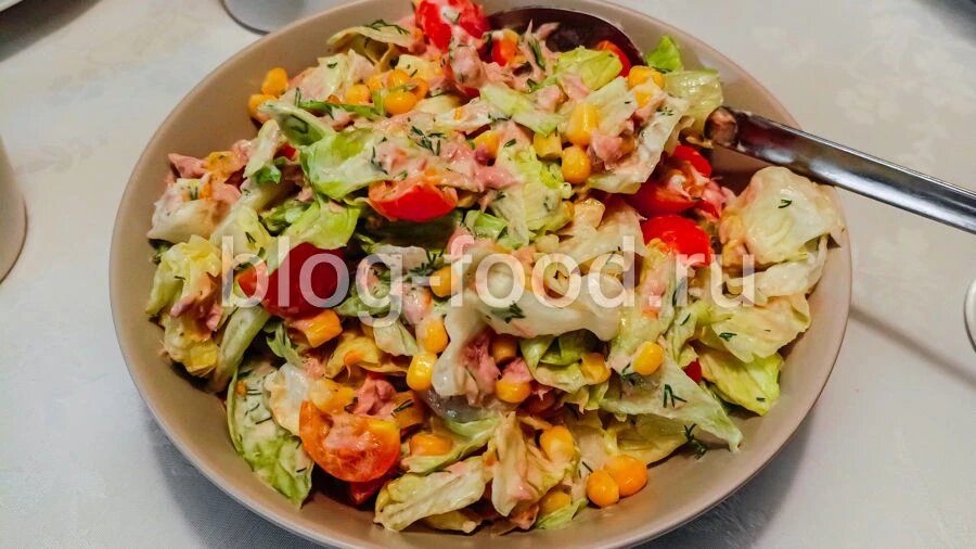 Легкий салат с тунцом: идеальное сочетание вкуса и здоровья