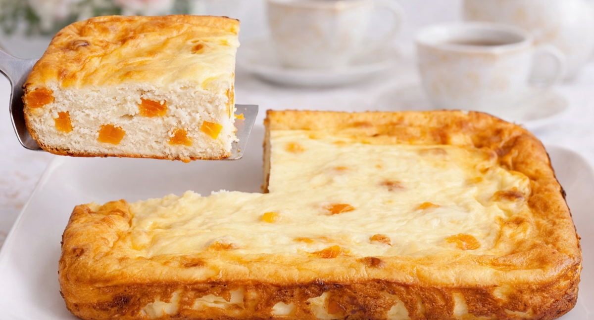 Творожная запеканка с курагой: лёгкий рецепт для угощения
