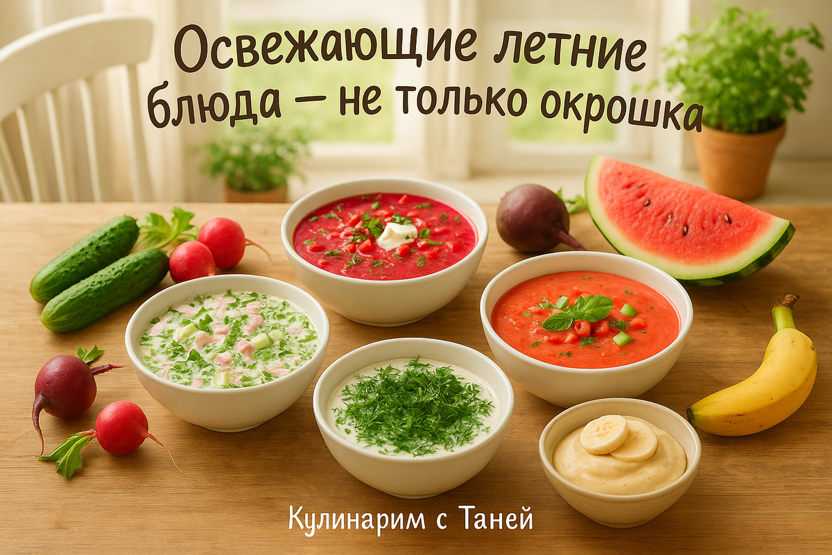 Летние кулинарные хиты: освежающие блюда, о которых вы не знали