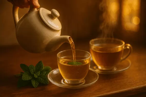 Нежный аромат зеленого чая с мятой: как сделать идеальную чашку