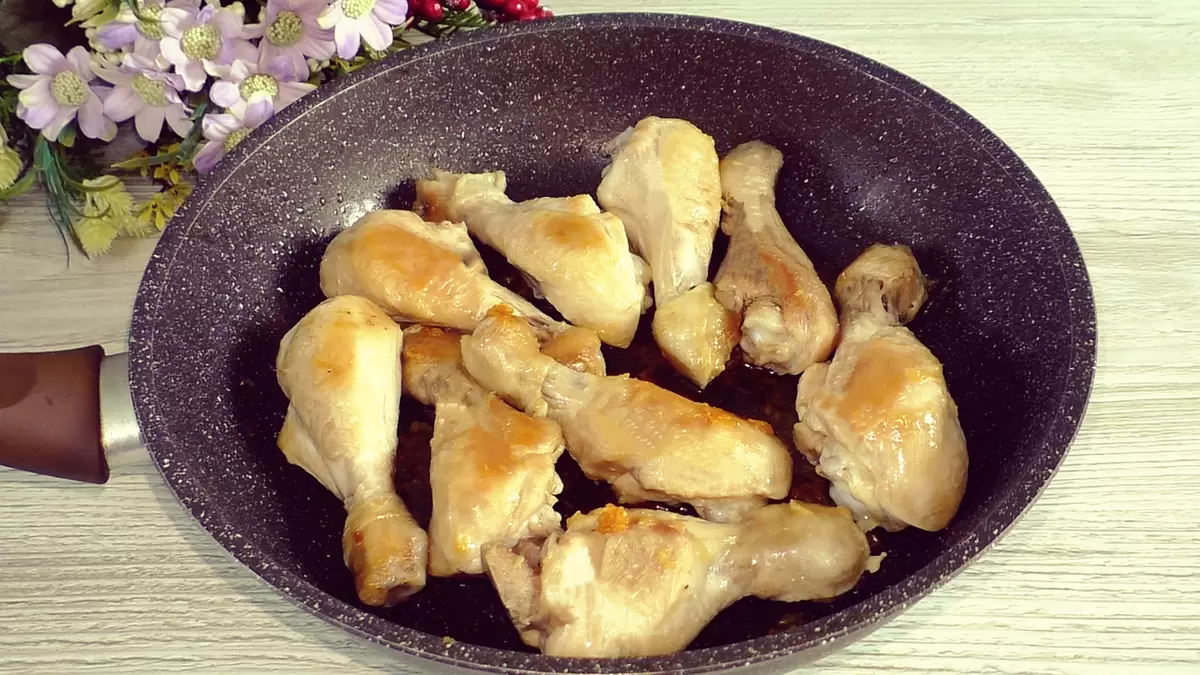 Вкусный и простой ужин: картошка с курицей на каждый день