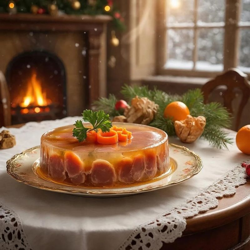 Нежное заливное из говяжьего языка: пошаговый рецепт