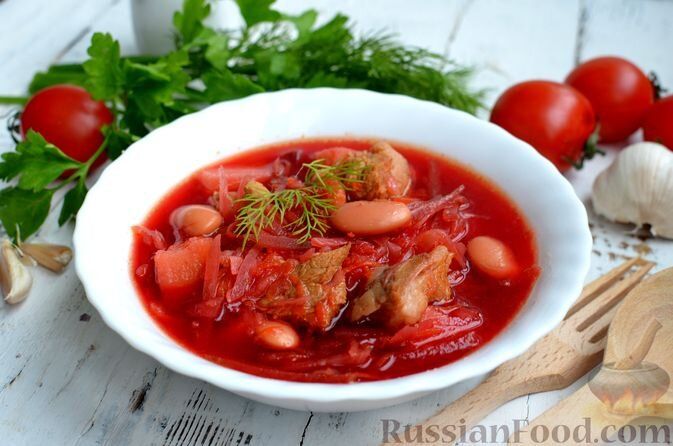 Необычные борщи для постпраздничного стола
