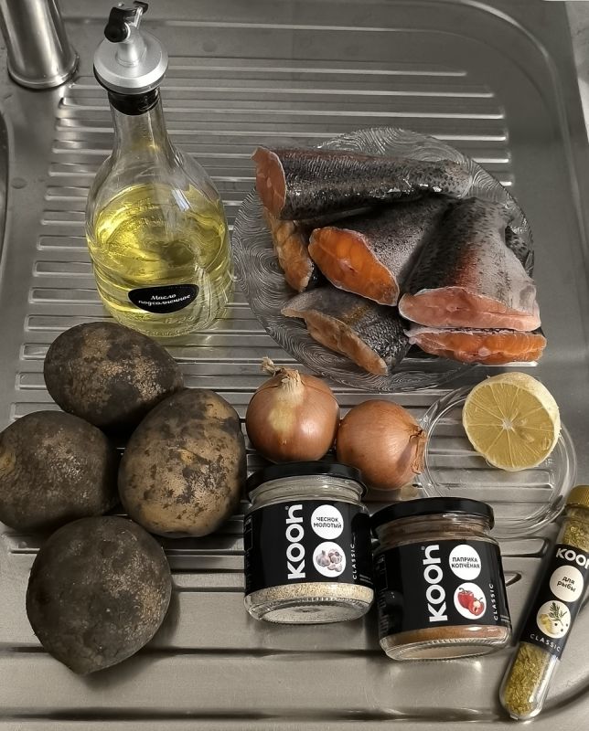 Непревзойденный рецепт: запеченные хвосты форели с картофелем