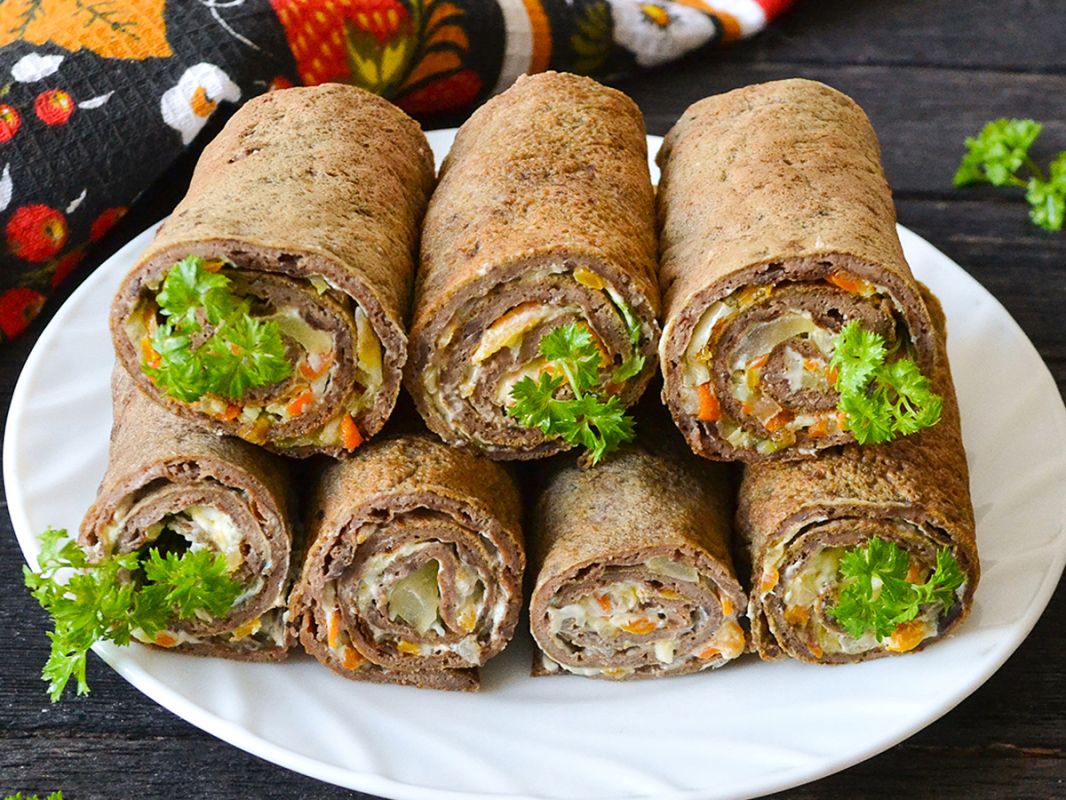 Вкусные печёночные рулеты: готовим с душой для себя