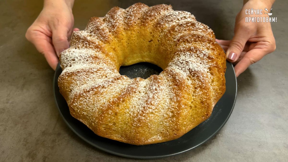 Необычный апельсиновый пирог на кефире: просто, быстро и вкусно